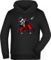 Preview: Halloween Hoodie mit Dab tanzender Dracula i609